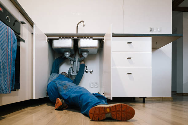 Professional Leak Detection technician working in Moneta, VA